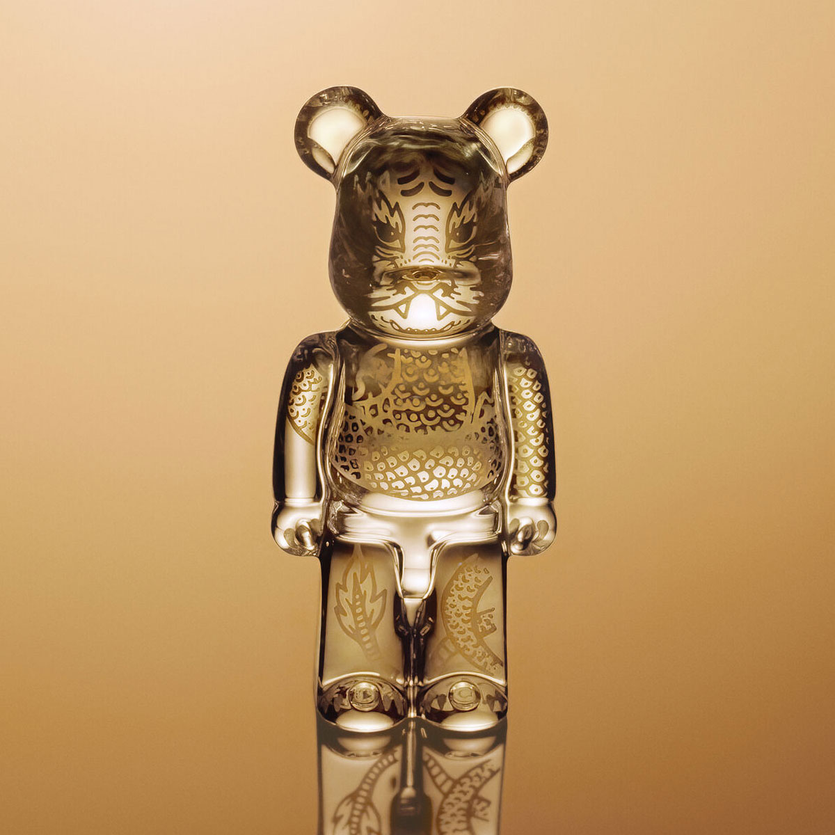 Baccarat Crystal 2024 Dragon BearBrick, Limited Edition